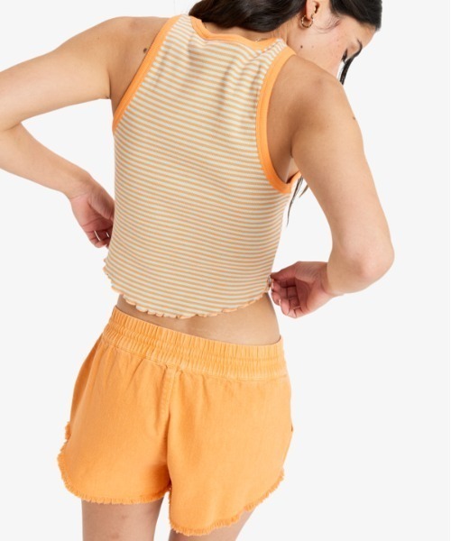 ROXY(ロキシー)の「SCENIC ROUTE /ロキシーウエストゴムショートパンツ(その他パンツ・レディース・オレンジ・SMALL/X-SMALL)」の9枚目の写真