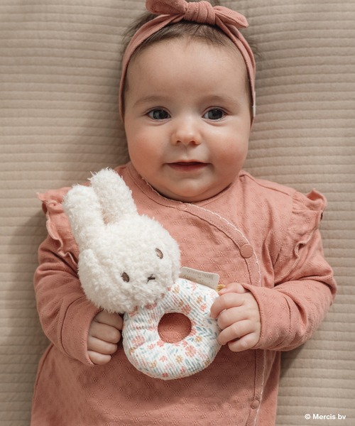 DADWAY（ダッドウェイ）の「miffy x Little Dutch ベビーラトル（その他ベビー用品・キッズ・ライトブルー/ライトピンク・ONE SIZE）」の3枚目の写真