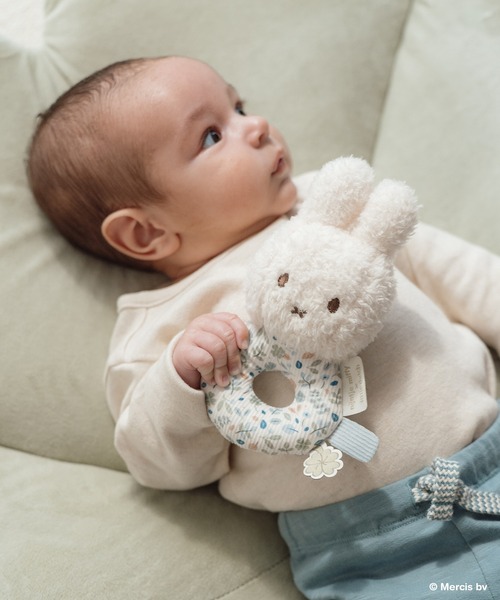 DADWAY（ダッドウェイ）の「miffy x Little Dutch ベビーラトル（その他ベビー用品・キッズ・ライトブルー/ライトピンク・ONE SIZE）」の7枚目の写真