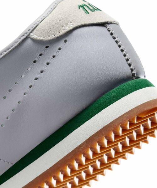 ◆正規品◆NIKE CORTEZ LEATHER WOLF GREY SPORT GREEN(W)◆人気 セール】ナイキ コルテッツ レザー ウィメンズシューズ / Nike