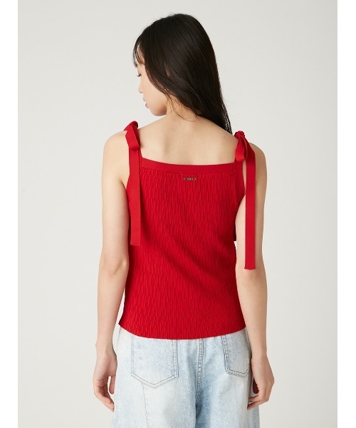 FRAY I.D（フレイアイディー）の「ショルダーリボンニットプルオーバー