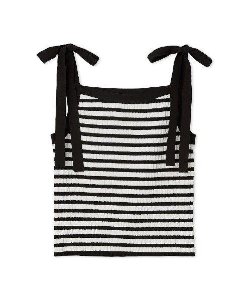 FRAY I.D（フレイアイディー）の「ショルダーリボンニットプル