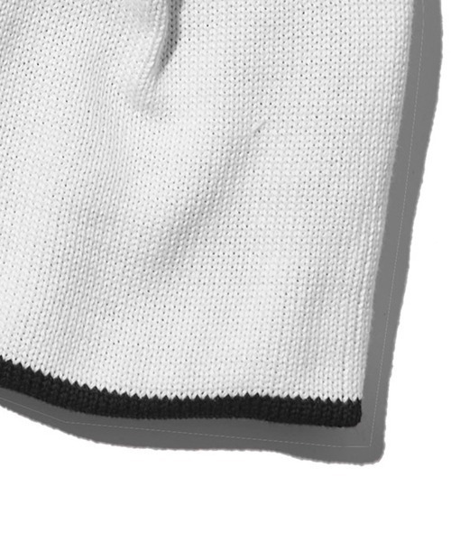ACANTHUS（アカンサス）の「mko12817-Balloon Knit Cap ニットキャップ（ニットキャップ/ビーニー・メンズ・ホワイト/ブラック・FREE）」の11枚目の写真
