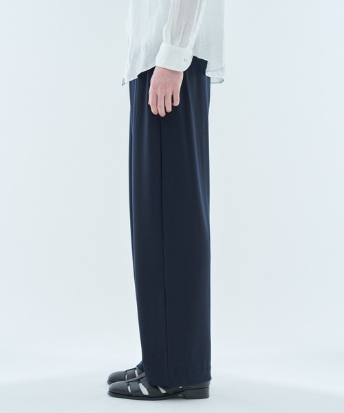 COLUMN（コラム）の「COLUMN / ウール ワイドトラウザーズ ＜THE COLUMN＞（その他パンツ・メンズ・ネイビー/チャコールグレー・MEDIUM/LARGE）」の13枚目の写真