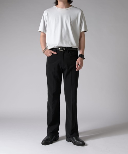Lui's（ルイス）の「ドレスアップフレアパンツ（スラックス）」 - WEAR