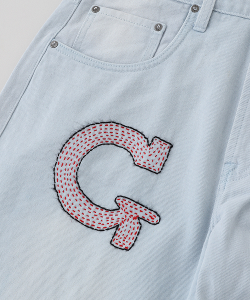EDIFICE(エディフィス)の「Glass Cypress (グラス サイプレス) Light Blue Oversized Denim(デニムパンツ・メンズ・ブルー系その他・30/32)」の8枚目の写真