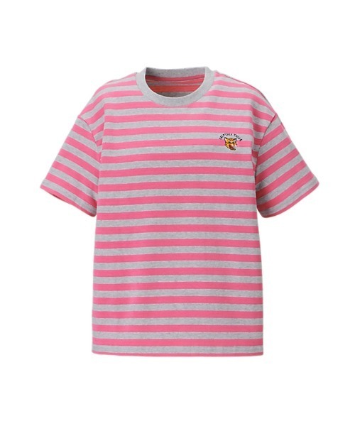 Onitsuka Tiger(オニツカタイガー)の「WOMEN'S SHORT SLEEVED TEE / ウィメンズショートスリーブティー(Tシャツ/カットソー・レディース・グレー系その他/ピンク系その他・S/M/L)」の1枚目の写真