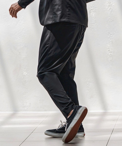 CAMBIO(カンビオ)の「mp13684-TR2タックパンツ(その他パンツ・メンズ・ベージュ/グレー/ブラック・L/M/S)」の18枚目の写真