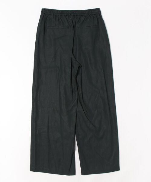 リネン混プレーンウィーブ ドロストイージーパンツ（その他パンツ