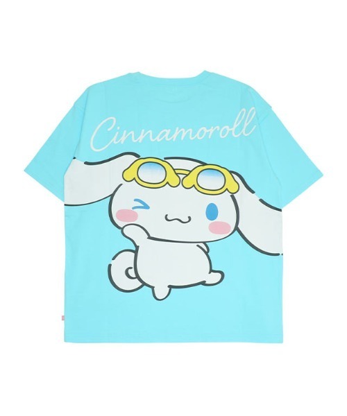 sanrio(サンリオ)の「【綿100%】 親子お揃い サンリオ サングラス Tシャツ 0614A(Tシャツ/カットソー・レディース・その他24/パープル/ターコイズブルー/その他25・S/M/L)」の6枚目の写真