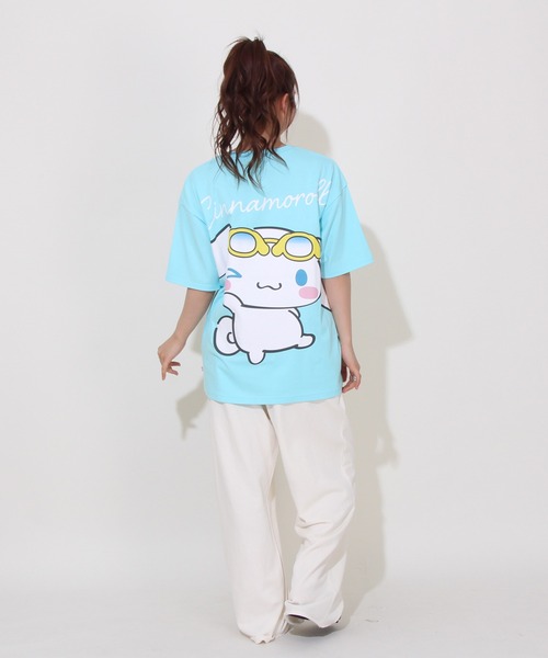sanrio(サンリオ)の「【綿100%】 親子お揃い サンリオ サングラス Tシャツ 0614A(Tシャツ/カットソー・レディース・その他24/パープル/ターコイズブルー/その他25・S/M/L)」の11枚目の写真