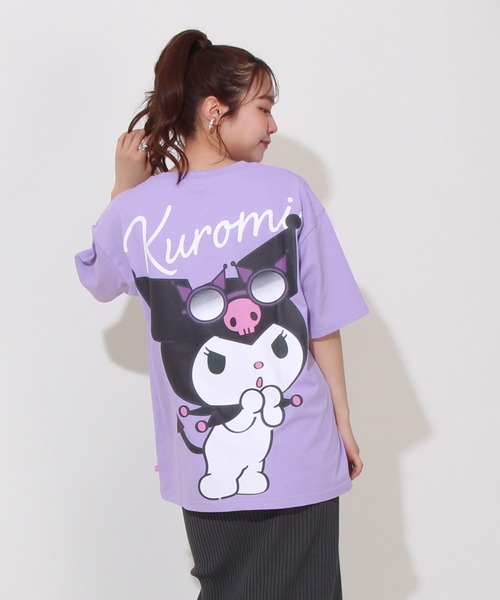 sanrio(サンリオ)の「【綿100%】 親子お揃い サンリオ サングラス Tシャツ 0614A(Tシャツ/カットソー・レディース・その他24/パープル/ターコイズブルー/その他25・S/M/L)」の19枚目の写真