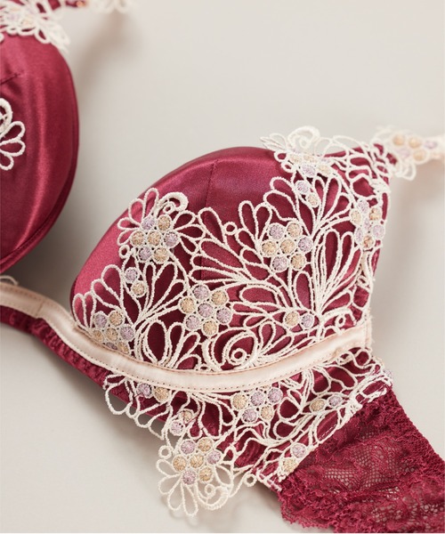 LINGERIEAM(ランジェリアム)の「ノーブルジュエルトリックリフト(D・Eカップ)(ブラジャー・レディース・パープル/ボルドー・D65/D70/D75/E65/E70/E75)」の5枚目の写真