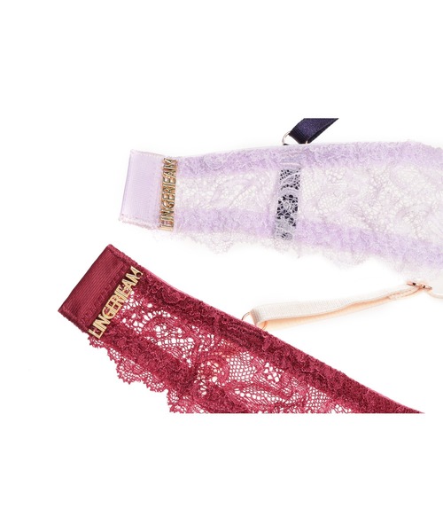 LINGERIEAM(ランジェリアム)の「ノーブルジュエルトリックリフト(D・Eカップ)(ブラジャー・レディース・パープル/ボルドー・D65/D70/D75/E65/E70/E75)」の4枚目の写真