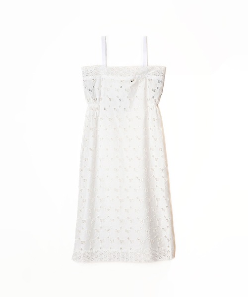 *Farm Rio* レーススリップワンピース ドレス me&me couture ワンピース レースミックススリップドレス
