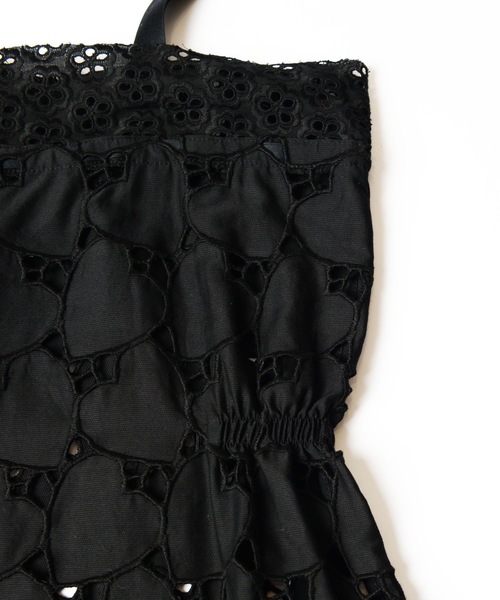 HOLIDAY（ホリデイ）の「HEART LACE SLIP DRESS ハートレーススリップドレス（ワンピース・レディース・ブラック/ホワイト・ONE SIZE）」の14枚目の写真