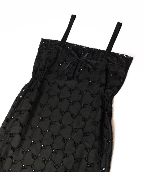 ★SINOON★LACE SLEEVELESS DRESS★レーススリーブレス ドレス★ 新サイズ追加!刺繍レースキャミセットアップドレス/キャバドレス