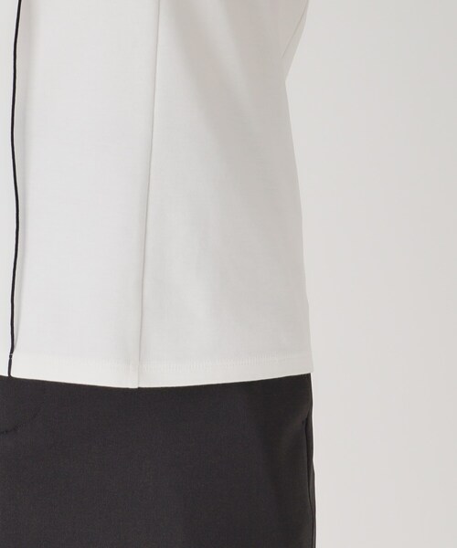 COUP DE CHANCE（クードシャンス）の「◆【洗える／日本製】ジャージプルオーバー（Tシャツ/カットソー・レディース・ブラック/ホワイト/ブルー系その他/ベージュ/オレンジ・36/38/40/34）」の7枚目の写真