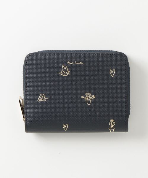 【ごんたくん】Paul Smithミックスドゥードゥル 2つ折り財布 Paul Smith ポール・スミス 折財布 ミックスドゥードゥルSS24 2