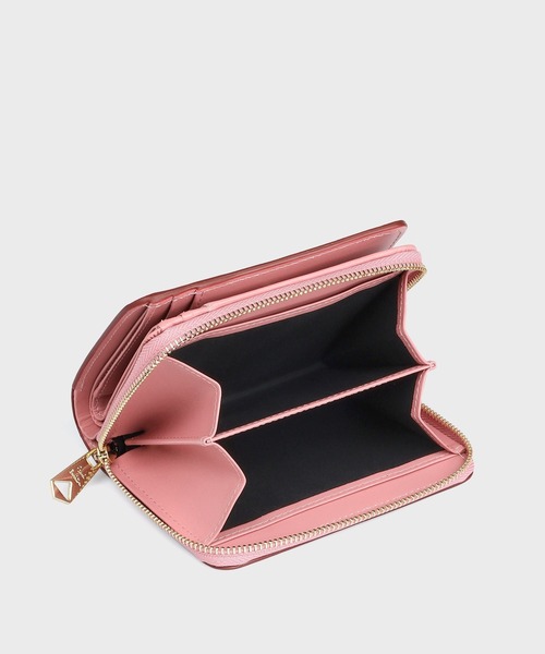【新品】ポールスミス✨ミックスドゥードゥル 2つ折り 財布 がま口 ピンク Paul Smith ポール・スミス 折財布 ミックスドゥードゥルSS24 2