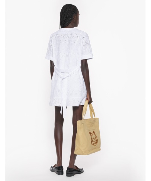 セール】BRODERIE ANGLAISE GODET MINI DRESS（ワンピース