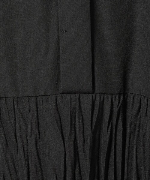 size SHORTあり］ワッシャー プリーツ ワンピース（ワンピース