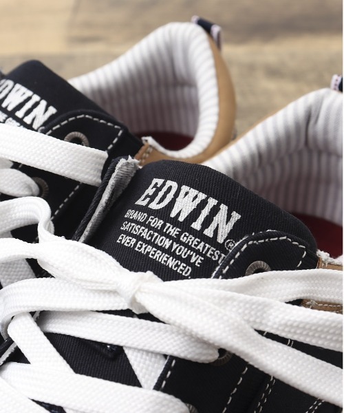 EDWIN(エドウィン)の「EDWIN 軽量・幅広スニーカー(スニーカー・メンズ・ベージュ/ネイビー・25cm/25.5cm/26cm/26.5cm/27cm/28cm)」の9枚目の写真