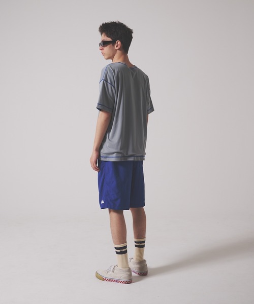 FIRST DOWN(ファーストダウン)の「リバーシブル ショートスリーブ Tシャツ(Tシャツ/カットソー・メンズ・ブルー/グレー/イエロー・M/XL/L)」の7枚目の写真