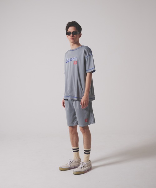 FIRST DOWN(ファーストダウン)の「リバーシブル ショートスリーブ Tシャツ(Tシャツ/カットソー・メンズ・ブルー/グレー/イエロー・M/XL/L)」の5枚目の写真