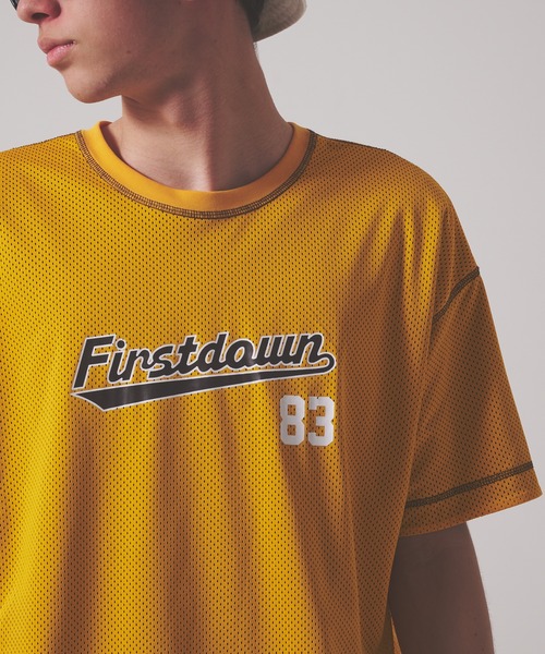 FIRST DOWN(ファーストダウン)の「リバーシブル ショートスリーブ Tシャツ(Tシャツ/カットソー・メンズ・ブルー/グレー/イエロー・M/XL/L)」の14枚目の写真