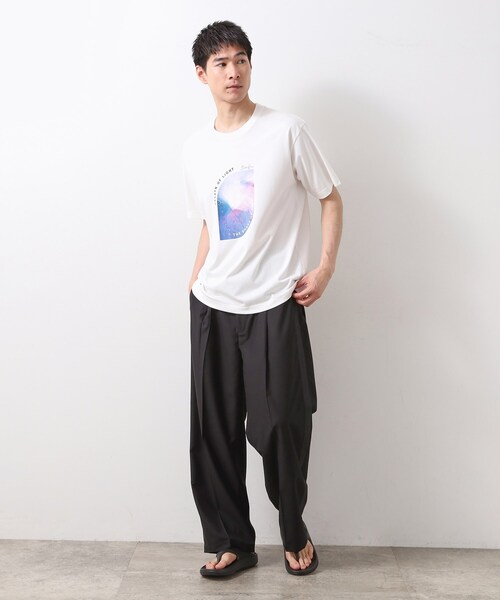 THE SHOP TK (ザ ショップ ティーケー )の「TRワイド側章パンツ(その他パンツ・メンズ・ブラック/ブラウン系その他・02/03/04)」の5枚目の写真