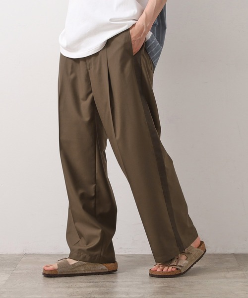 THE SHOP TK (ザ ショップ ティーケー )の「TRワイド側章パンツ(その他パンツ・メンズ・ブラック/ブラウン系その他・02/03/04)」の18枚目の写真