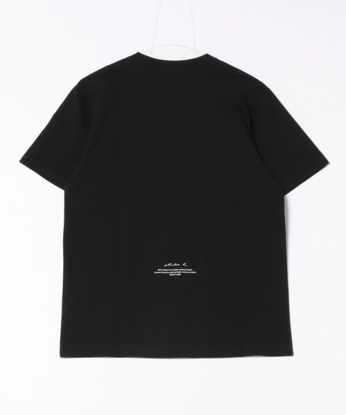 B'day(ビーデイ)の「ヘヴィウェイト天竺 プリント 半袖 クルーネック コットン100%(Tシャツ/カットソー・メンズ・ブラック/ホワイト/ブルーグリーン・LARGE/MEDIUM)」の7枚目の写真