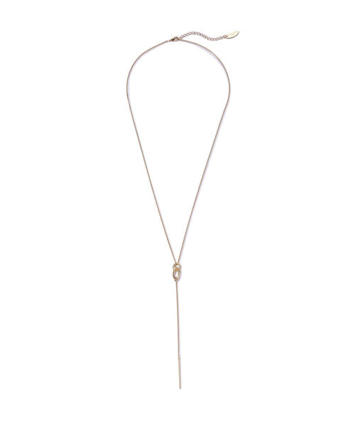 NATURAL BEAUTY BASIC(ナチュラルビューティーベーシック)の「シンプルミニマムYネックレス(ネックレス・レディース・シルバー/ゴールド・フリ-)」の6枚目の写真