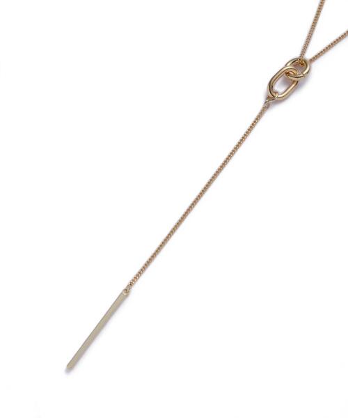 NATURAL BEAUTY BASIC(ナチュラルビューティーベーシック)の「シンプルミニマムYネックレス(ネックレス・レディース・シルバー/ゴールド・フリ-)」の7枚目の写真