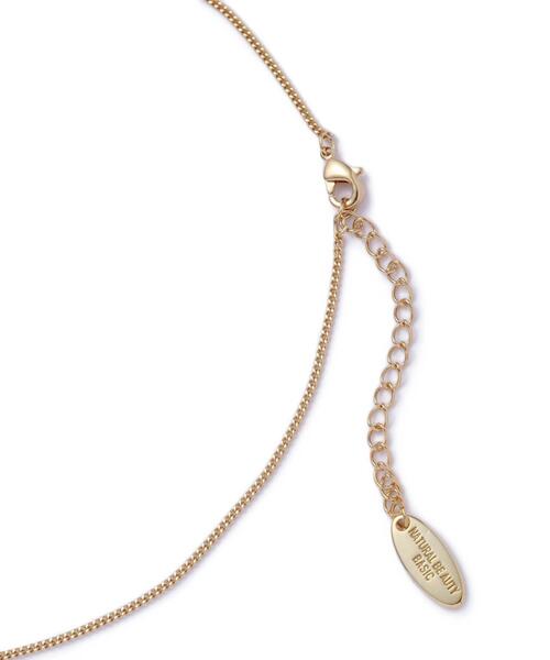 NATURAL BEAUTY BASIC(ナチュラルビューティーベーシック)の「シンプルミニマムYネックレス(ネックレス・レディース・シルバー/ゴールド・フリ-)」の8枚目の写真