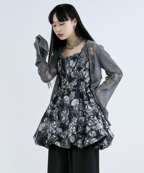 セール】Jacquard balloon キャミチュニック（チュニック