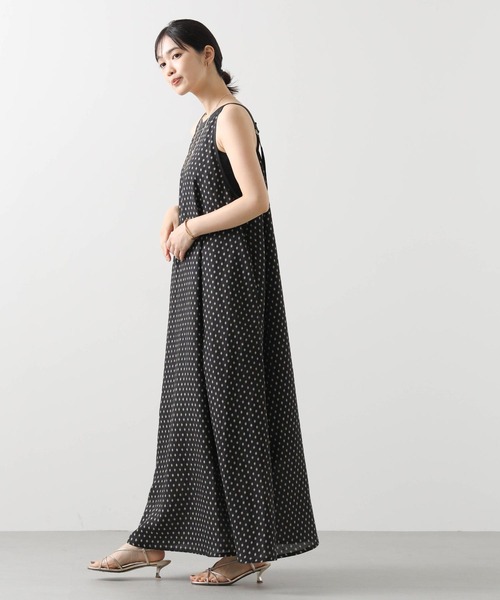 Gready Brilliant（グレディブリリアン）の「リネンアメスリバイカラーワンピ（ワンピース・レディース・ブラック系/ブラック/ブラウン・38）」の20枚目の写真