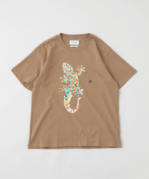 POTATO HEAD / ポテト ヘッド ゲッコー ショート スリーブ プリント Tシャツ