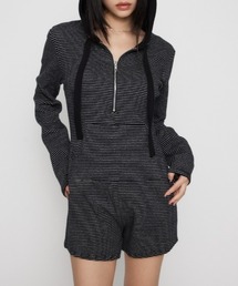 LAGUA GEM(OAWF)BORDER HOODIE p[X(Ȃ/I[C)