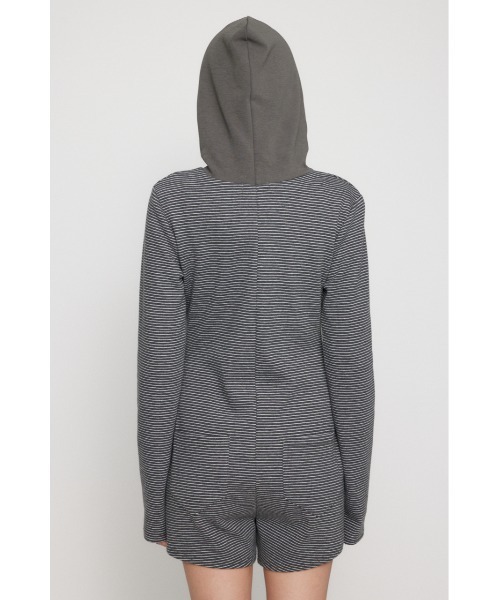 LAGUA GEM（ラグアジェム）の「BORDER HOODIE ロンパース（つなぎ