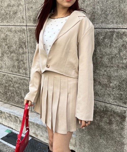 SU 韓国風セットアップ(セットアップ)|LYEON(リヨン)の SU 韓国風セットアップ(セットアップ)|LYEON(リヨン)の