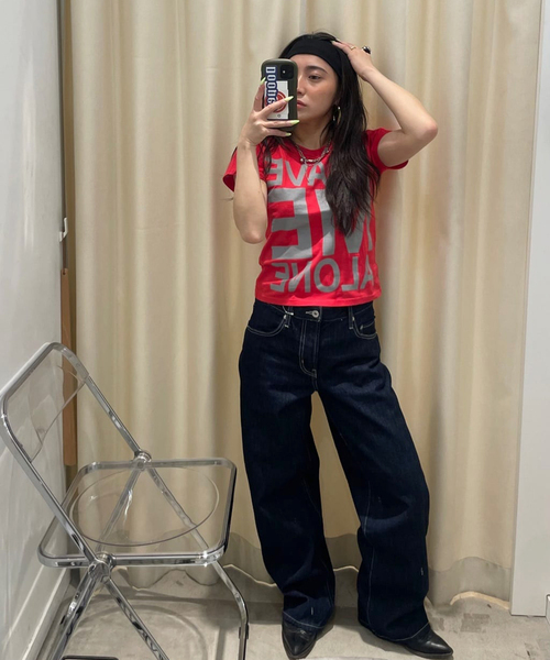 追加2》ビッグロゴプリント TEE（Tシャツ/カットソー）｜Oriens