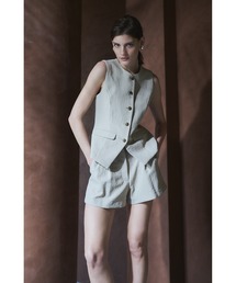 Estella.K（エステラケー）の「Miranda Vest ダブルウェーブベスト（ベスト）」