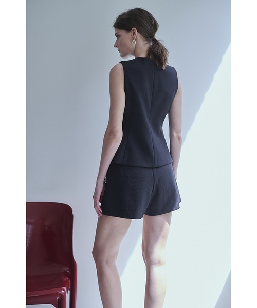 Miranda Vest ダブルウェーブベスト（ベスト）｜Estella.K