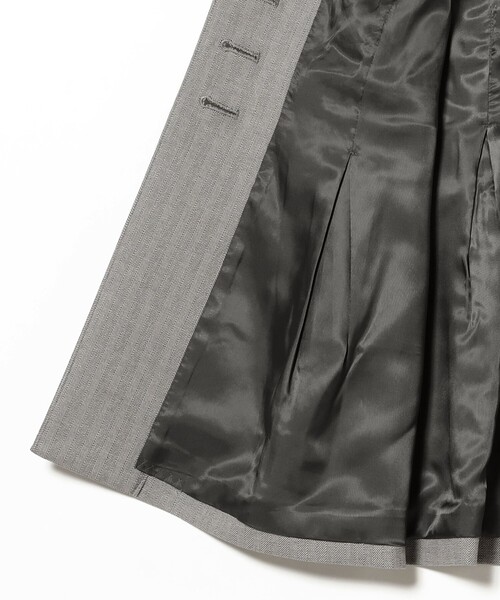 Ray BEAMS（レイビームス）の「RBS / ヘリンボーン タック ジレ（ベスト・レディース・シルバー/ダークブラウン・0/1）」の7枚目の写真