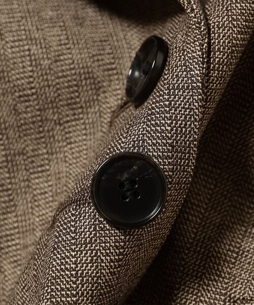 Ray BEAMS（レイビームス）の「RBS / ヘリンボーン タック ジレ（ベスト・レディース・シルバー/ダークブラウン・0/1）」の13枚目の写真