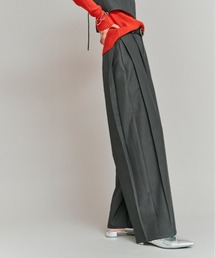W:Huku(t[N)́yW:Huku / Xgb`\tgcCzRN[ XbNX / Stretch Soft Twill Cocoon Slacks(XbNX)