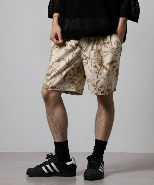 BANKS(バンクス)の「BANKS JOURNAL ALL OVER FLOWER SHORT PANTS オールオーバーフラワーショートパンツ(その他パンツ・メンズ・ブラウン/ブラック・S/M/L)」の8枚目の写真