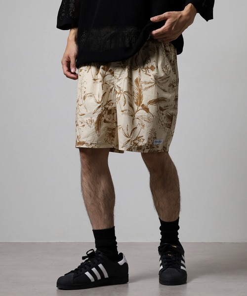 BANKS(バンクス)の「BANKS JOURNAL ALL OVER FLOWER SHORT PANTS オールオーバーフラワーショートパンツ(その他パンツ・メンズ・ブラウン/ブラック・S/M/L)」の7枚目の写真